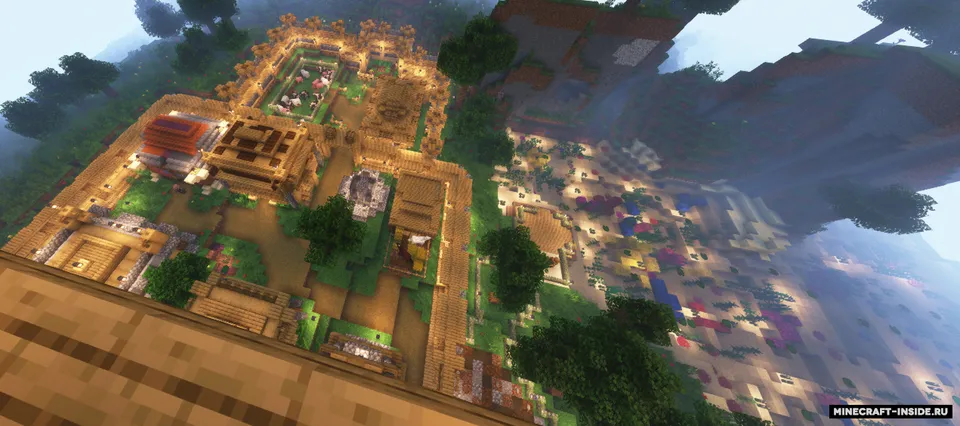 Savdo qishloqlari va qaroqchilar forposti — Minecraft xarita, rasm 3