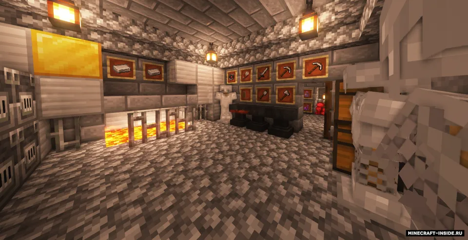 Savdo qishloqlari va qaroqchilar forposti — Minecraft xarita, rasm 5