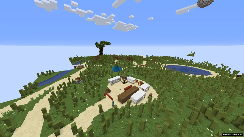 Luntik va uning do'stlari - Hudud — Minecraft xarita, rasm 2