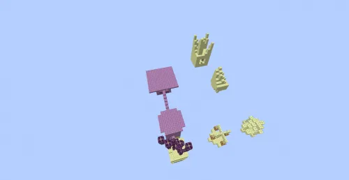 Skyblock by Steve — Minecraft xarita, rasm 1