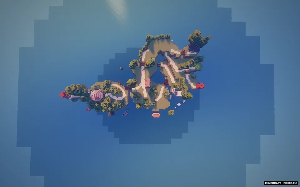 Inkwell Isle One (Cuphead) — Minecraft xarita, rasm 4