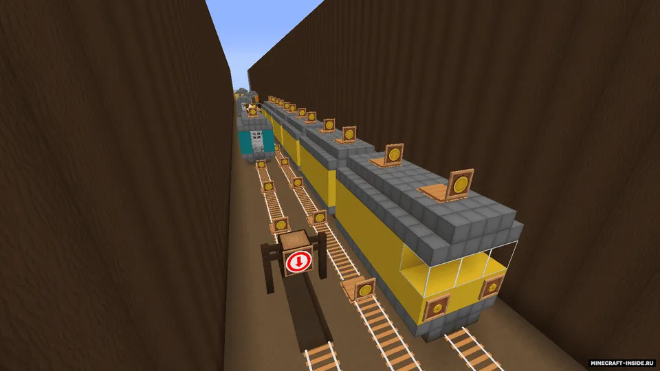 Subway Surfers in Minecraft (To'liq versiya) — Minecraft xarita, rasm 7