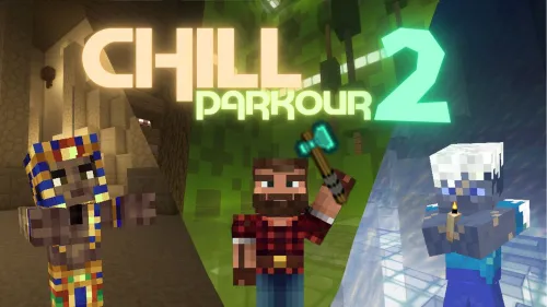 Chill Parkour 2 — Minecraft xarita, rasm 1