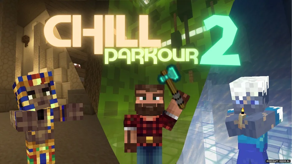 Chill Parkour 2 — Minecraft xarita, rasm 5