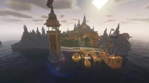 Xazinalar oroli — Minecraft xarita, rasm 1