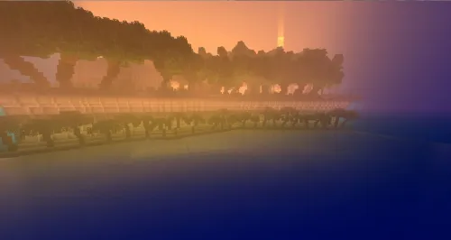 Katta orol — Minecraft xarita, rasm 1