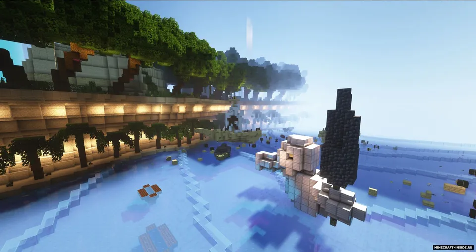 Katta orol — Minecraft xarita, rasm 3