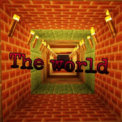 The world — Minecraft xarita, rasm 1