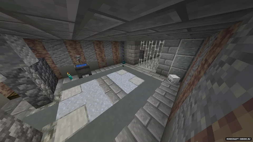 Imprisonment room - begin of the game — Minecraft xarita, rasm 3