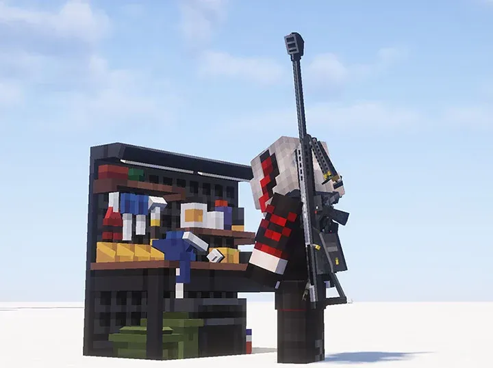 Timeless and Classics Zero (TaCZ) — Minecraft mod, rasm 6