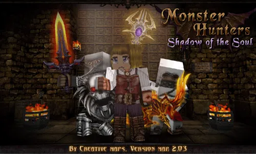 Monster Hunters: Shadow of the Soul — Minecraft xarita, rasm 1