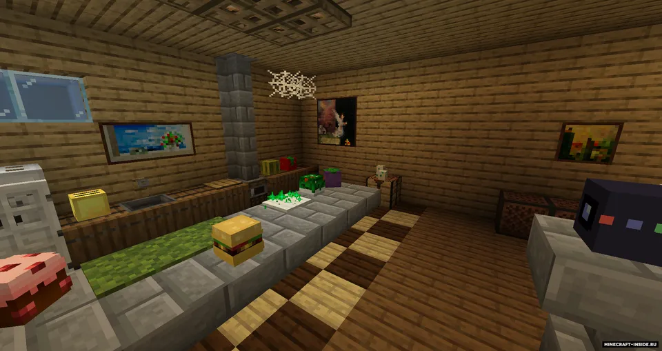 Pishirish vaqti — Minecraft xarita, rasm 2