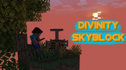 Divinity SkyBlock — Minecraft xarita, rasm 1
