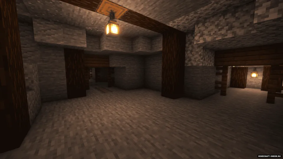 Winter quest / Do'stlar bilan yashirinmachoq — Minecraft xarita, rasm 5