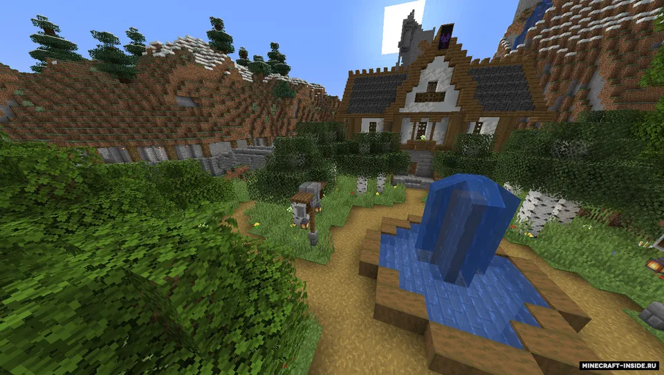 Vyatin qishlog'i — Minecraft xarita, rasm 2