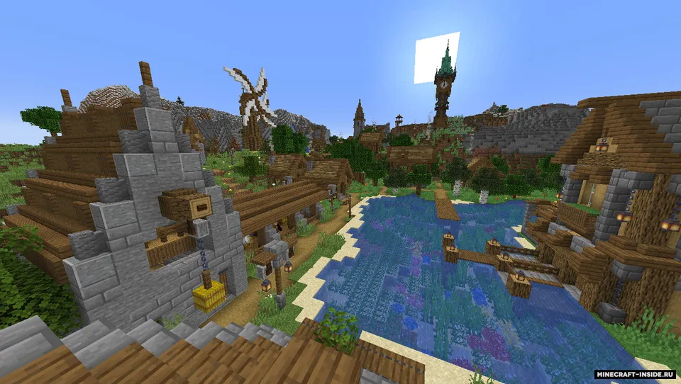 Vyatin qishlog'i — Minecraft xarita, rasm 4