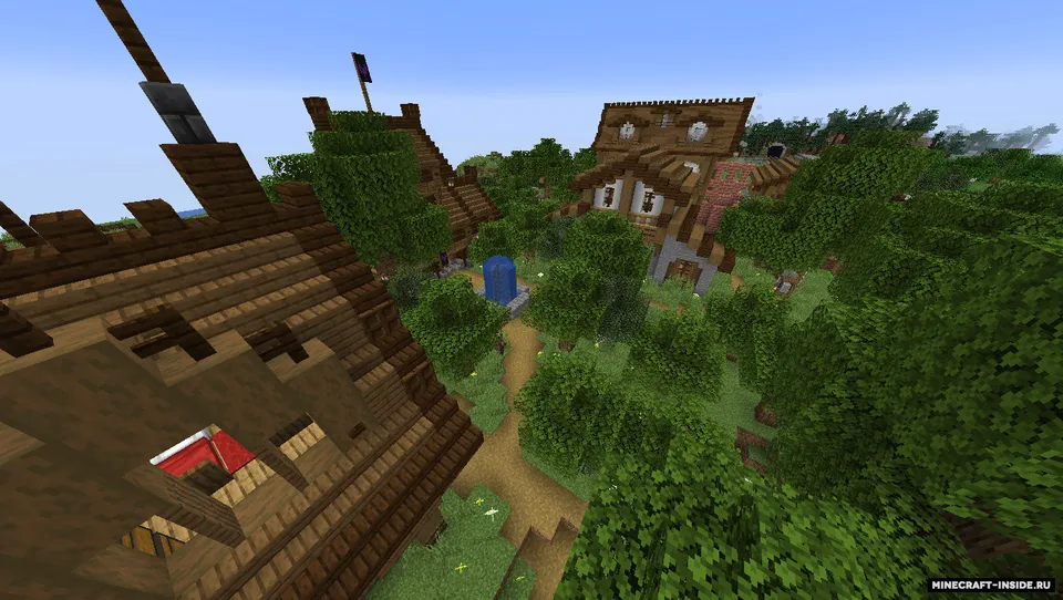 Vyatin qishlog'i — Minecraft xarita, rasm 7