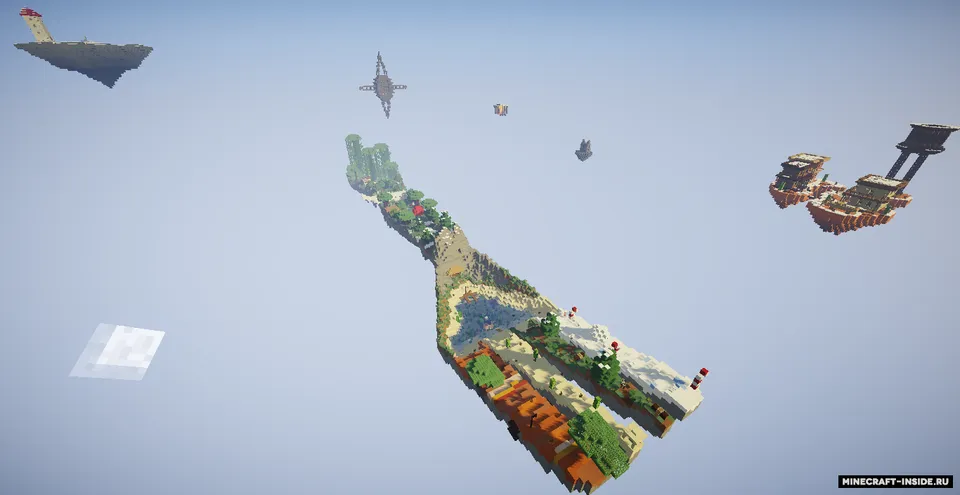 Fork Planet Survival — Minecraft xarita, rasm 2