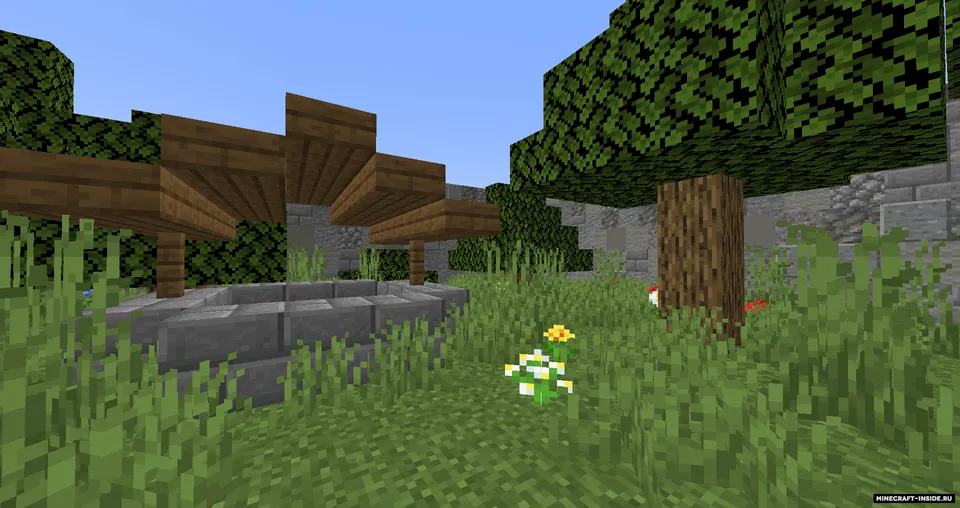 Beshta tugmani izlab — Minecraft xarita, rasm 2