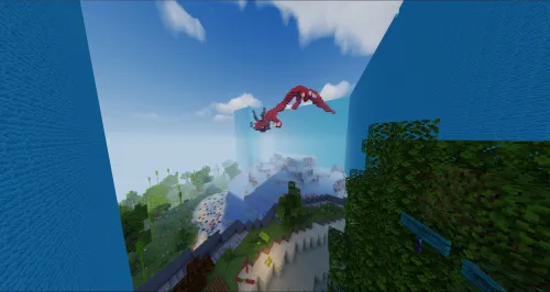 Xitoy ajdahosi joylashgan hudud — Minecraft xarita, rasm 1