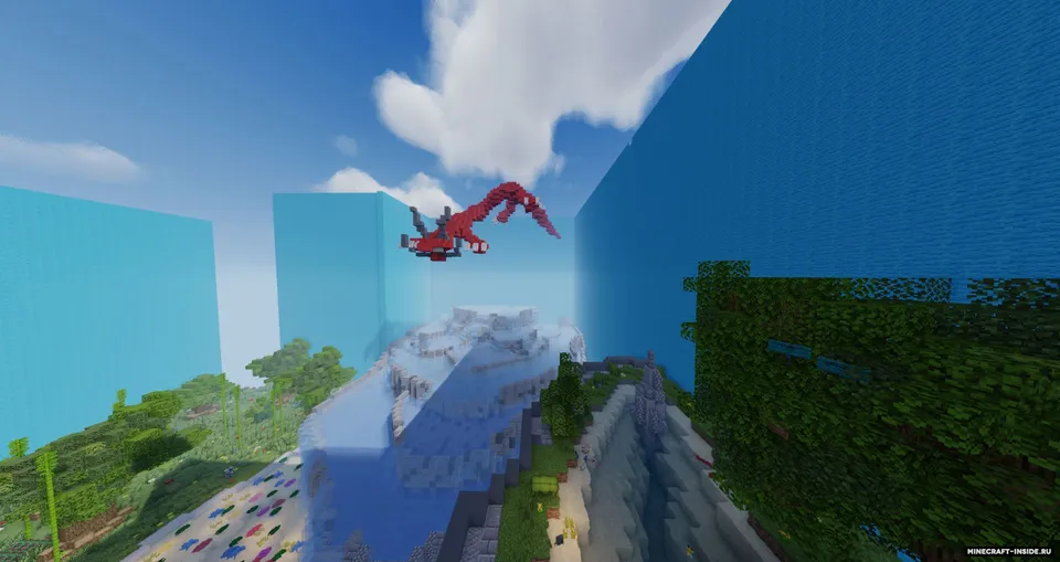Xitoy ajdahosi joylashgan hudud — Minecraft xarita, rasm 5