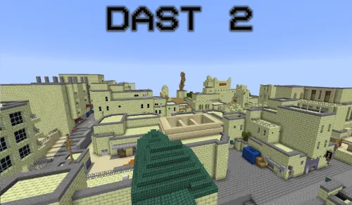Dust II (CS:GO) by ChernobylApple — Minecraft xarita, rasm 1