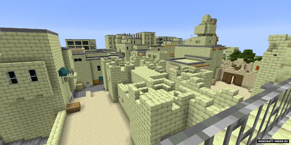 Dust II (CS:GO) by ChernobylApple — Minecraft xarita, rasm 2