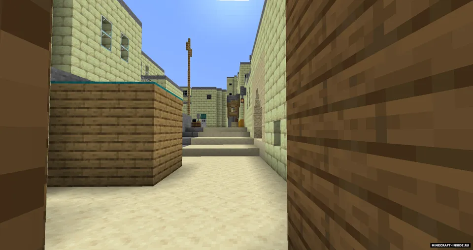Dust II (CS:GO) by ChernobylApple — Minecraft xarita, rasm 4