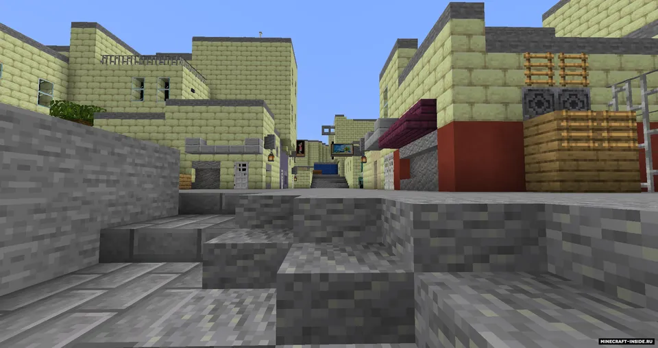 Dust II (CS:GO) by ChernobylApple — Minecraft xarita, rasm 5