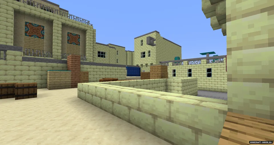 Dust II (CS:GO) by ChernobylApple — Minecraft xarita, rasm 6