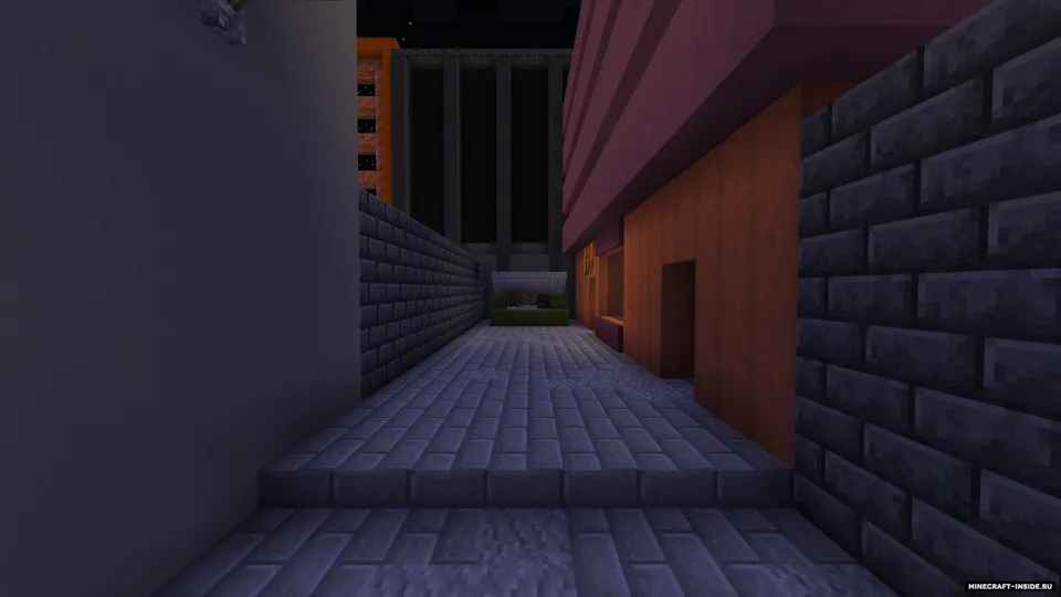 Street of debt New — Minecraft xarita, rasm 2