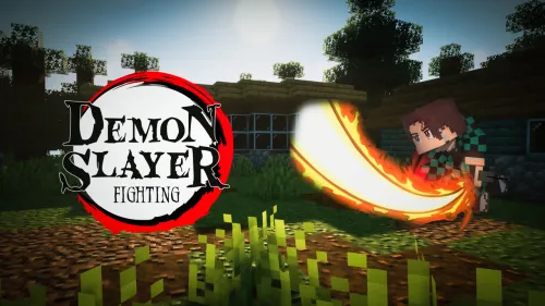 Demon Slayer Fighting — Minecraft xarita, rasm 1