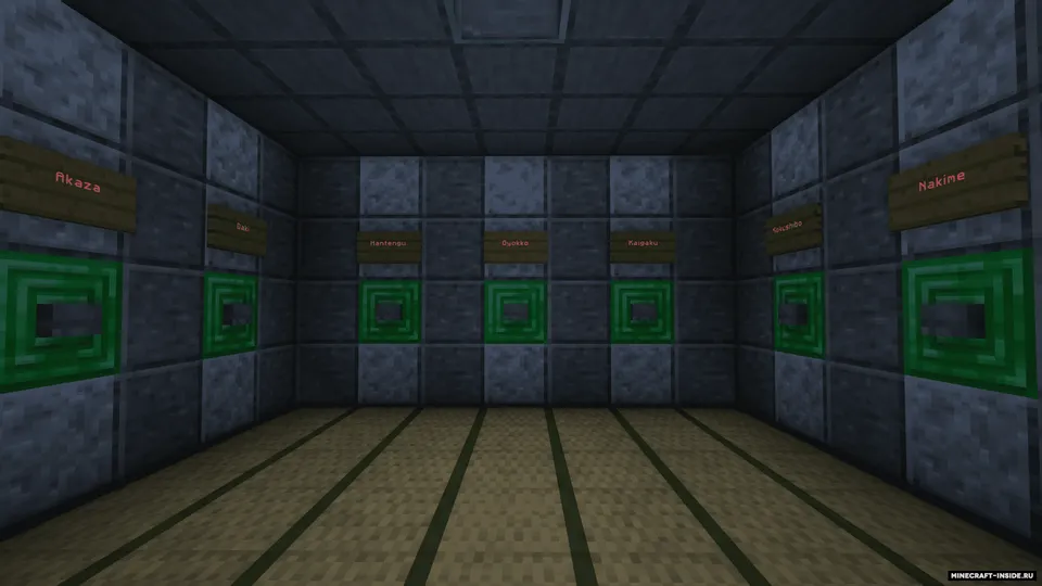 Demon Slayer Fighting — Minecraft xarita, rasm 8