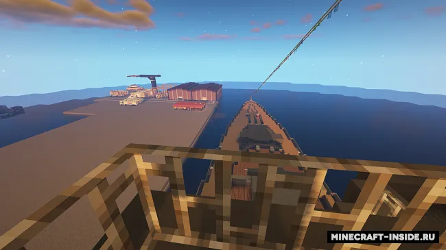 Admiral Graf Spee — Minecraft xarita, rasm 2