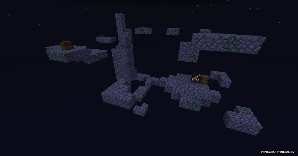 Muzlagan galaktika — Minecraft xarita, rasm 4