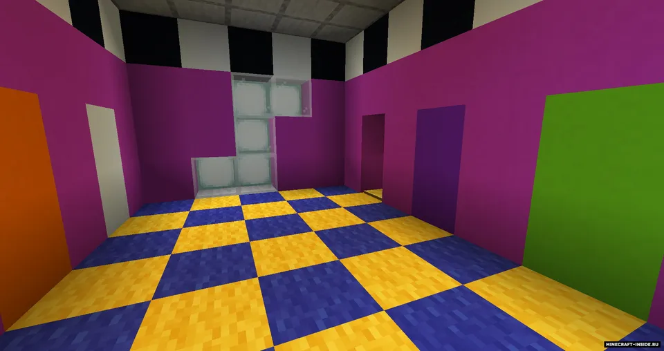 Fnaf SB: Security Breach "Rockstar row" — Minecraft xarita, rasm 5