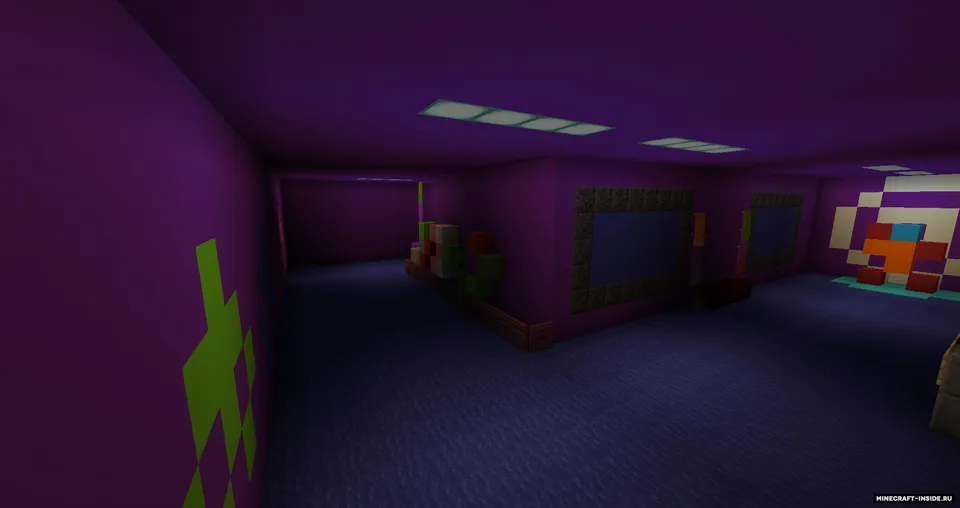 Fnaf SB: Security Breach "Rockstar row" — Minecraft xarita, rasm 7