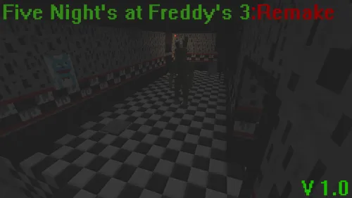 Five nights at Freddy's 3: Remake — Minecraft xarita, rasm 1