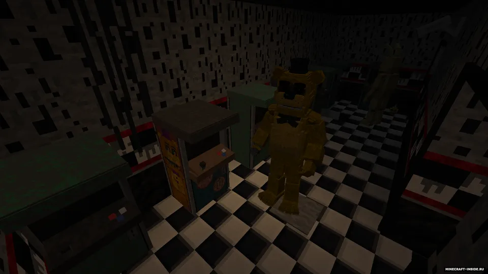 Five nights at Freddy's 3: Remake — Minecraft xarita, rasm 4