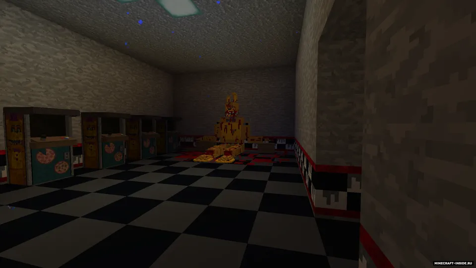 Five nights at Freddy's 3: Remake — Minecraft xarita, rasm 5