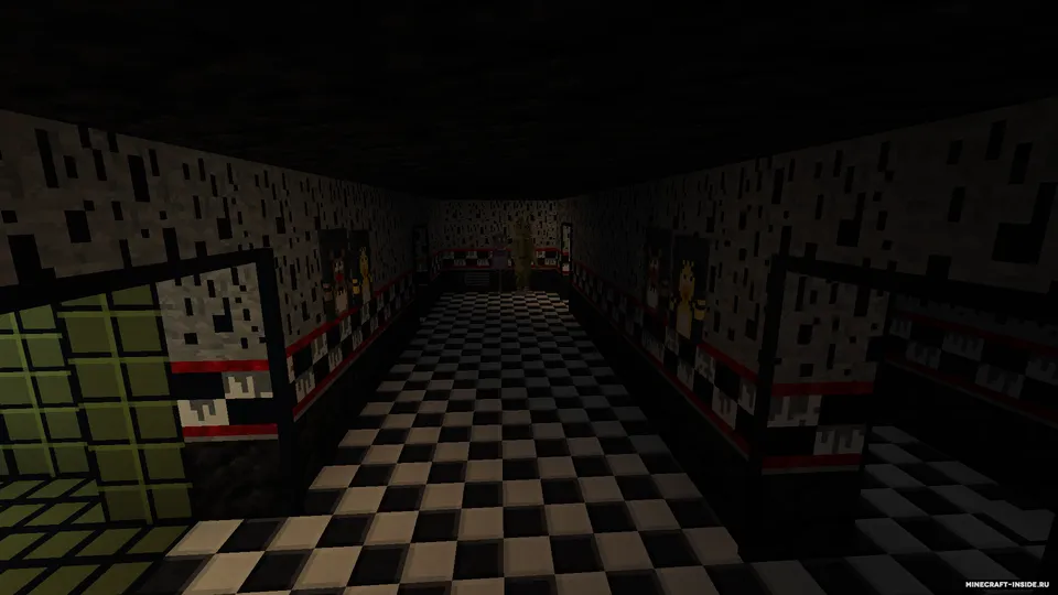 Five nights at Freddy's 3: Remake — Minecraft xarita, rasm 7