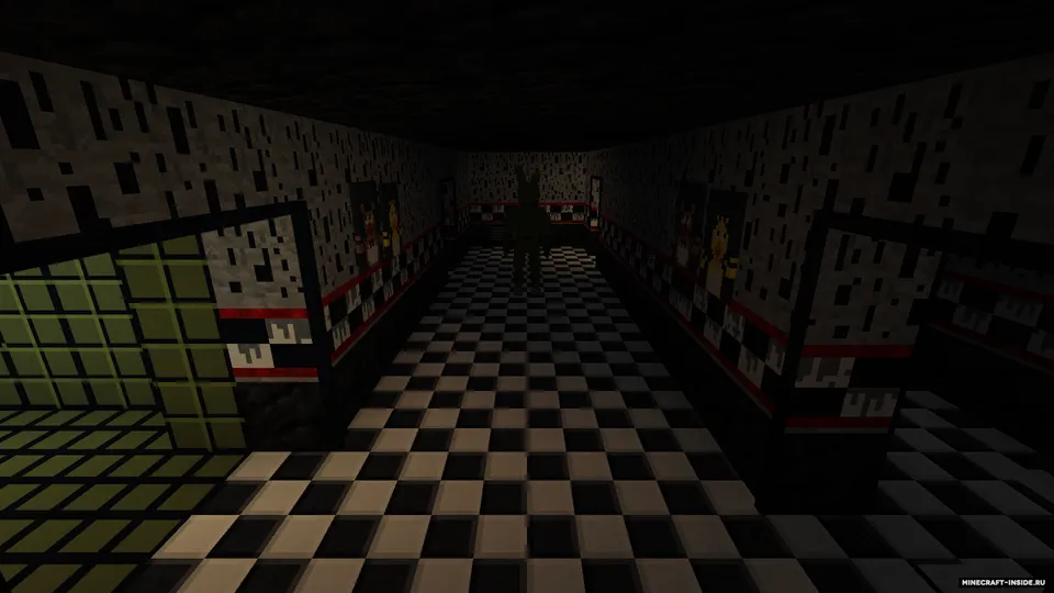 Five nights at Freddy's 3: Remake — Minecraft xarita, rasm 8