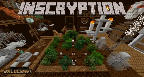 Inscryption xaritasida Hide and Seek — Minecraft xarita, rasm 1