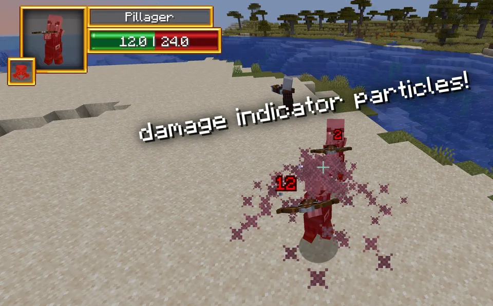 Re-Retro Damage Indicators — Minecraft mod, rasm 3