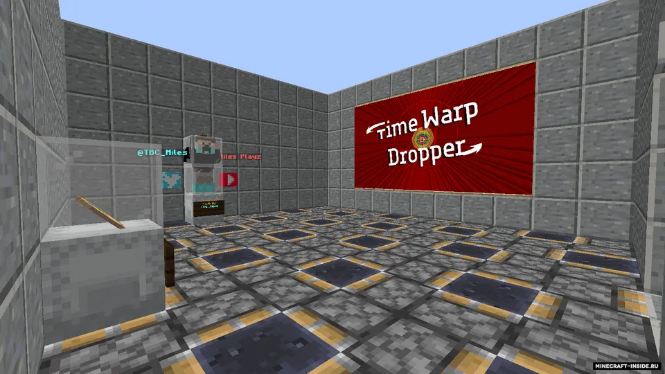 Time Warp Dropper — Minecraft xarita, rasm 2