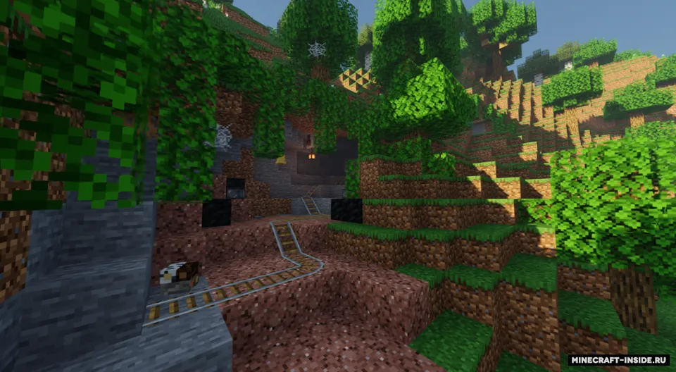 Echki ortidan sayohat — Minecraft xarita, rasm 4