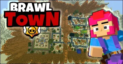 Minecraft'da Brawl Town