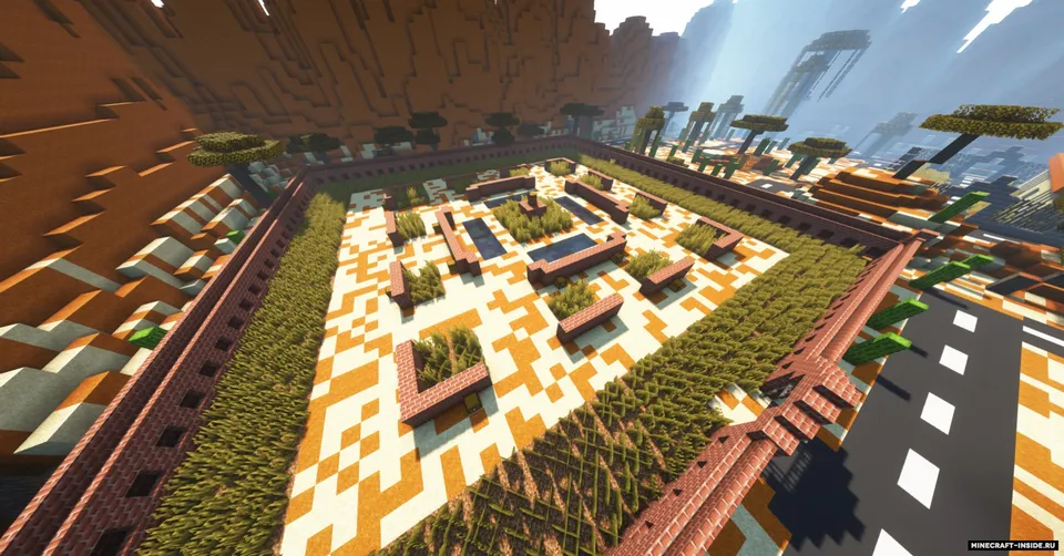 Minecraft'da Brawl Town — Minecraft xarita, rasm 3