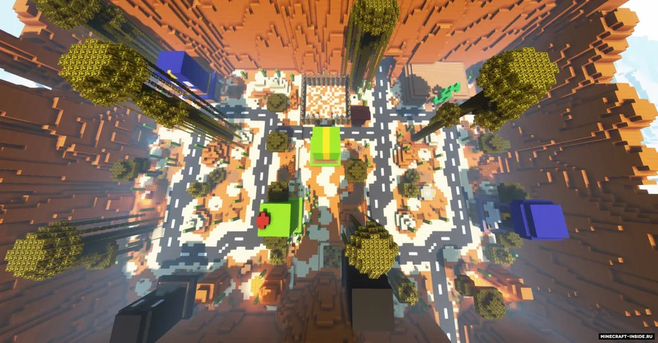 Minecraft'da Brawl Town — Minecraft xarita, rasm 5
