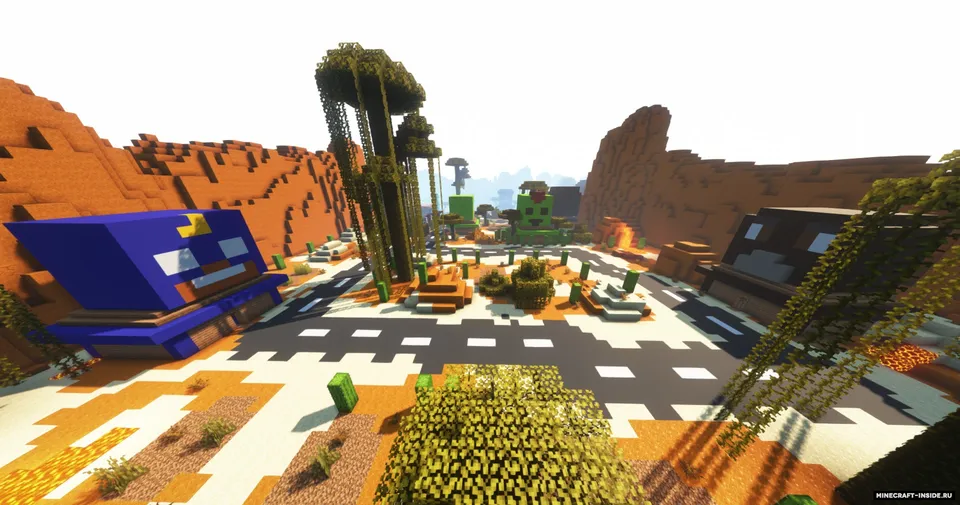 Minecraft'da Brawl Town — Minecraft xarita, rasm 7
